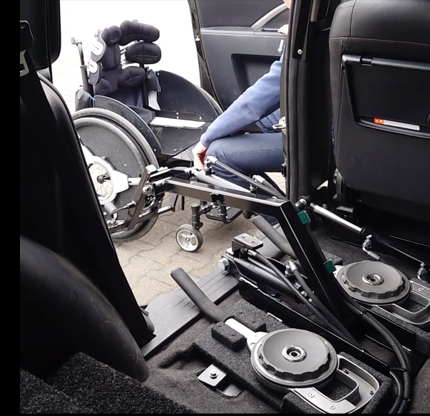 Superlader in auto